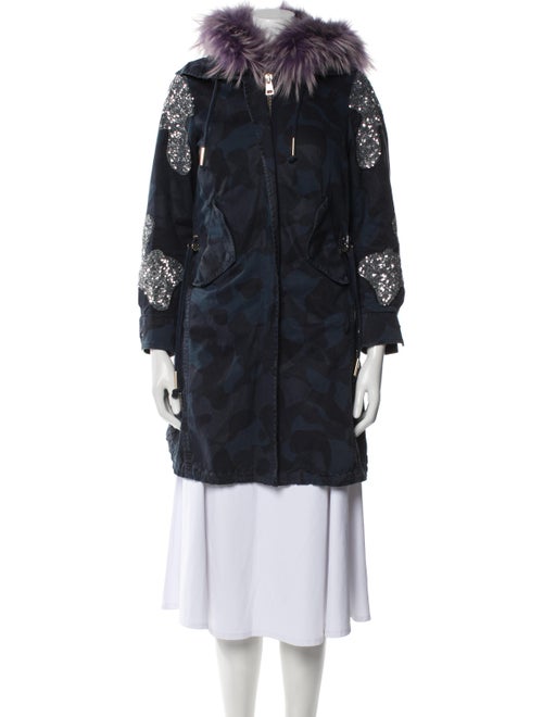 Project Foce Singleseason Camouflage Print Parka