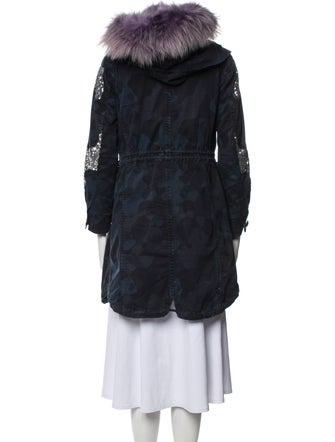 Project Foce Singleseason Camouflage Print Parka