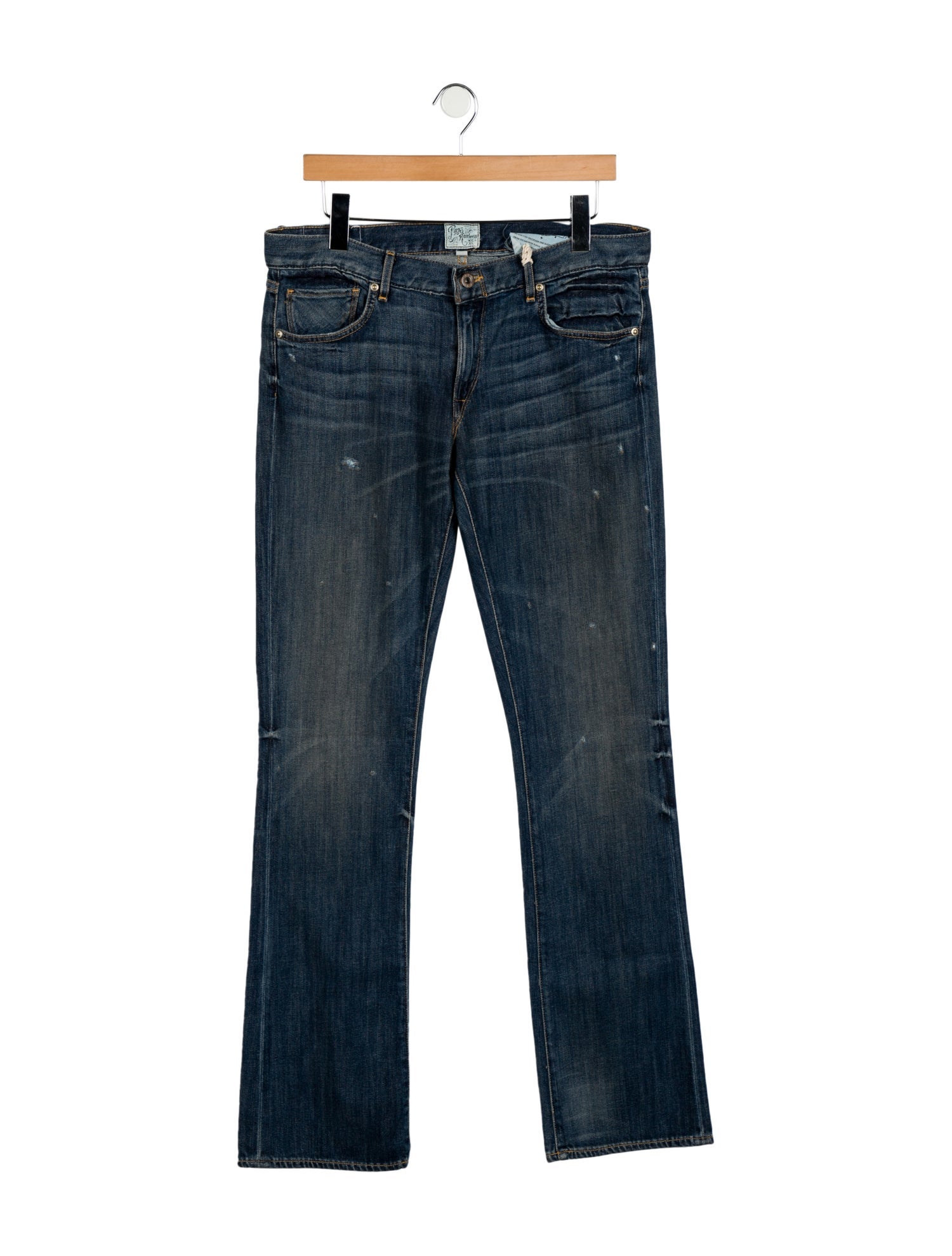 Prps Heirloom High-Rise Straight Leg Jeans