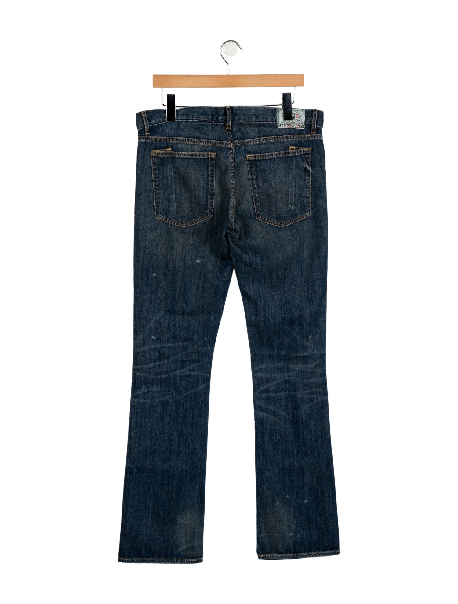 Prps Heirloom High-Rise Straight Leg Jeans