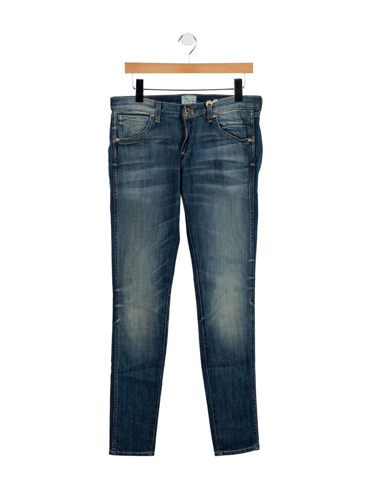 Prps Heirloom Low-Rise Skinny Leg Jeans