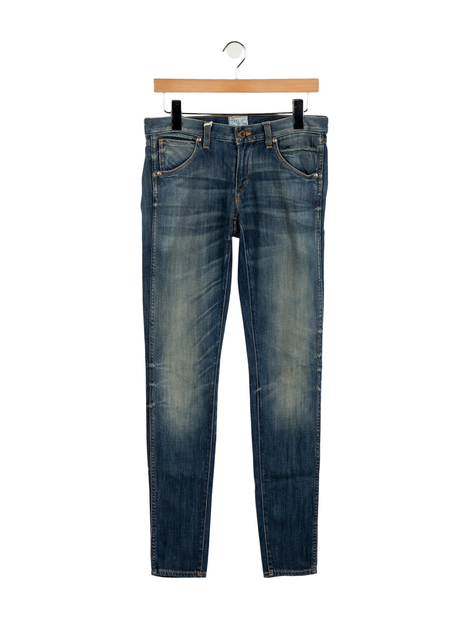 Prps Heirloom Low-Rise Skinny Leg Jeans