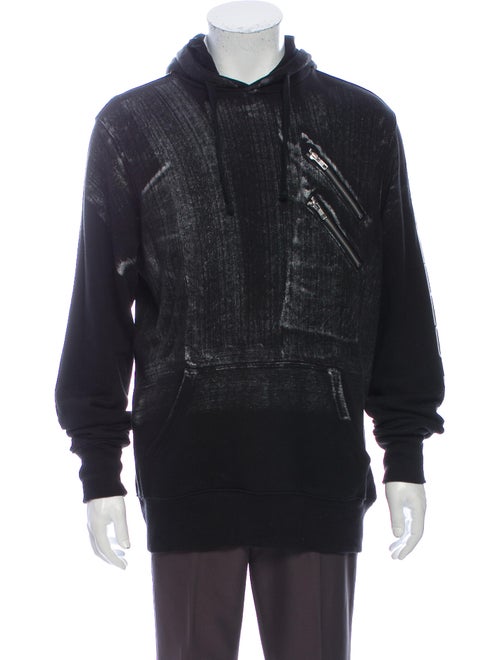 Prps Printed Crew Neck Hoodie Black