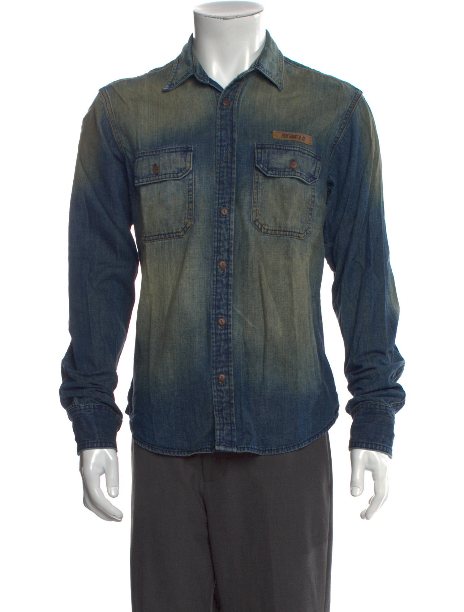 PRPS Long Sleeve Denim Shirt