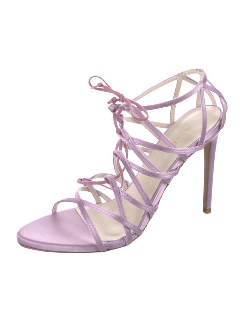 Prota Fiori Satin Sandals