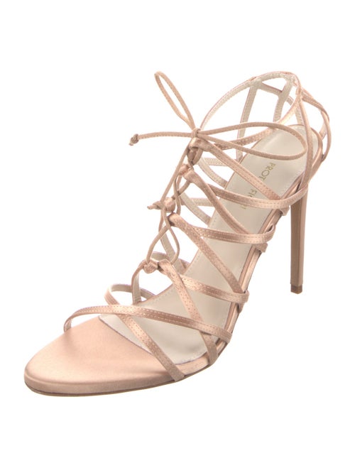 Prota Fiori Satin Sandals