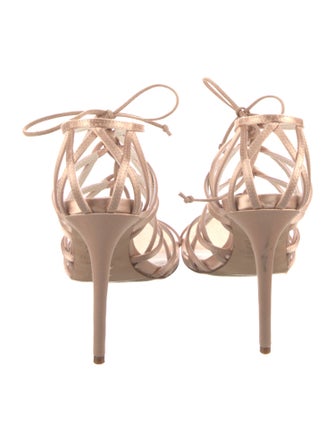 Prota Fiori Satin Sandals