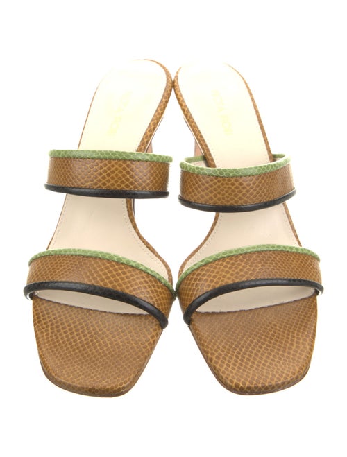 Prota Fiori Lizard Animal Print Slides