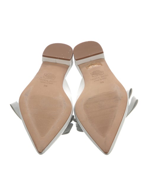 Prota Fiori Leather Mules