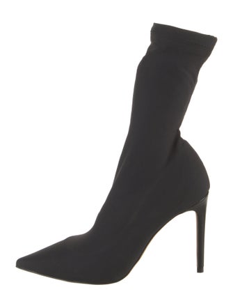 Prota Fiori Satin Sock Boots
