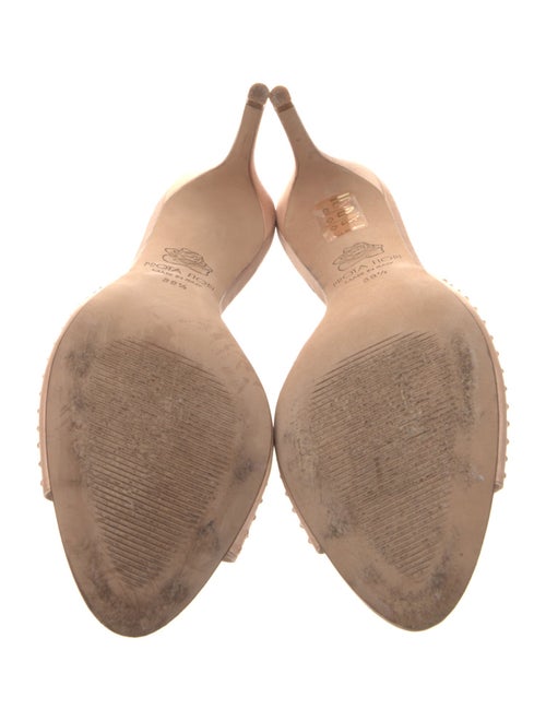 Prota Fiori Satin Crystal Embellishments Slides