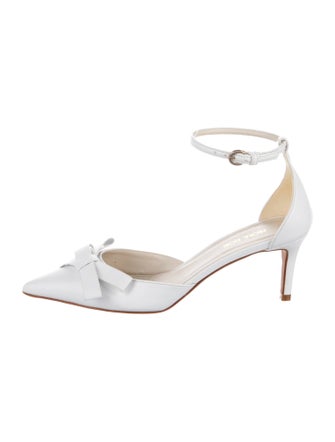 Prota Fiori Leather D'Orsay Pumps