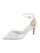 Prota Fiori Leather D'Orsay Pumps