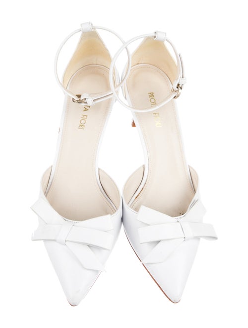 Prota Fiori Leather D'Orsay Pumps