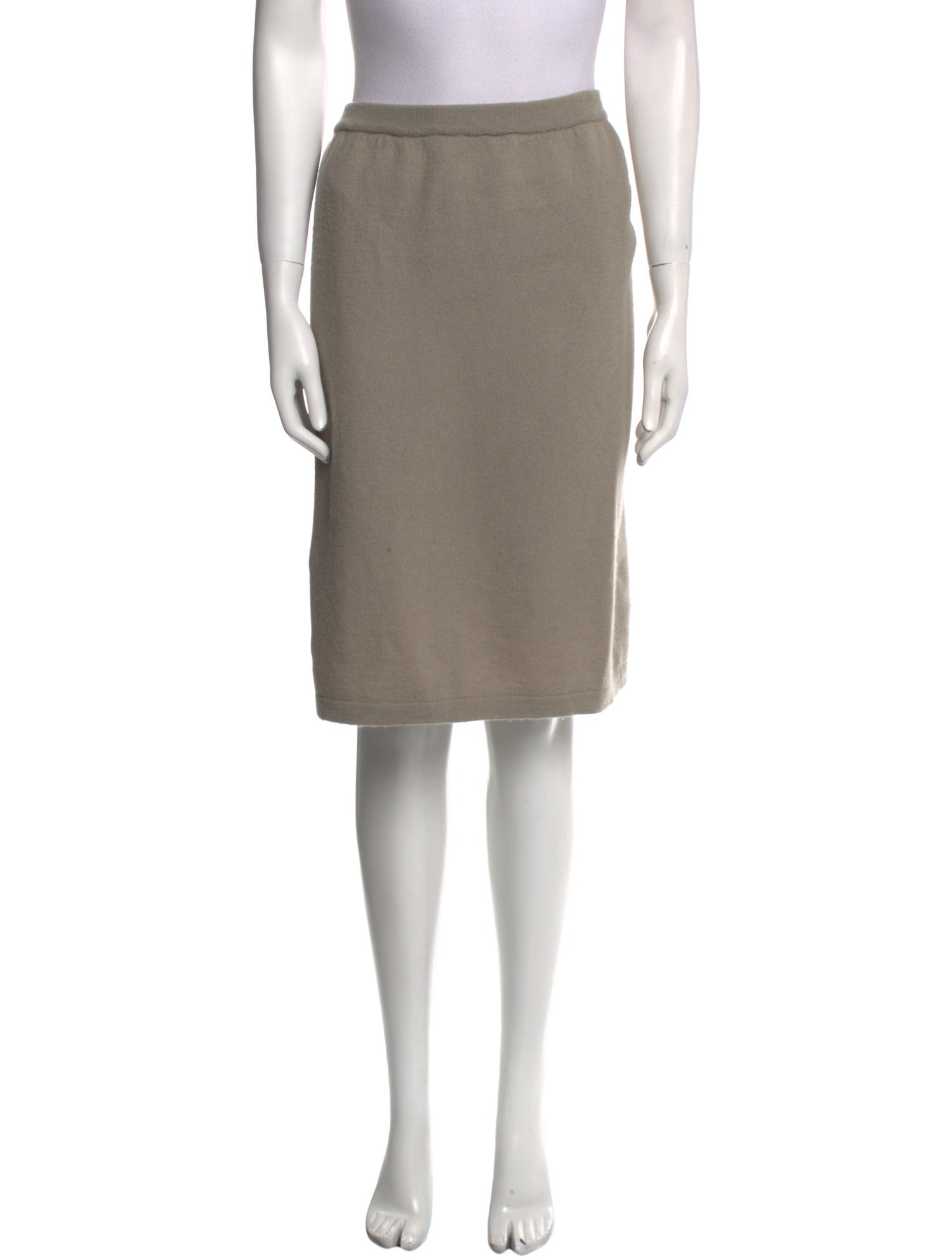 Ports International Wool Knee-Length Skirt