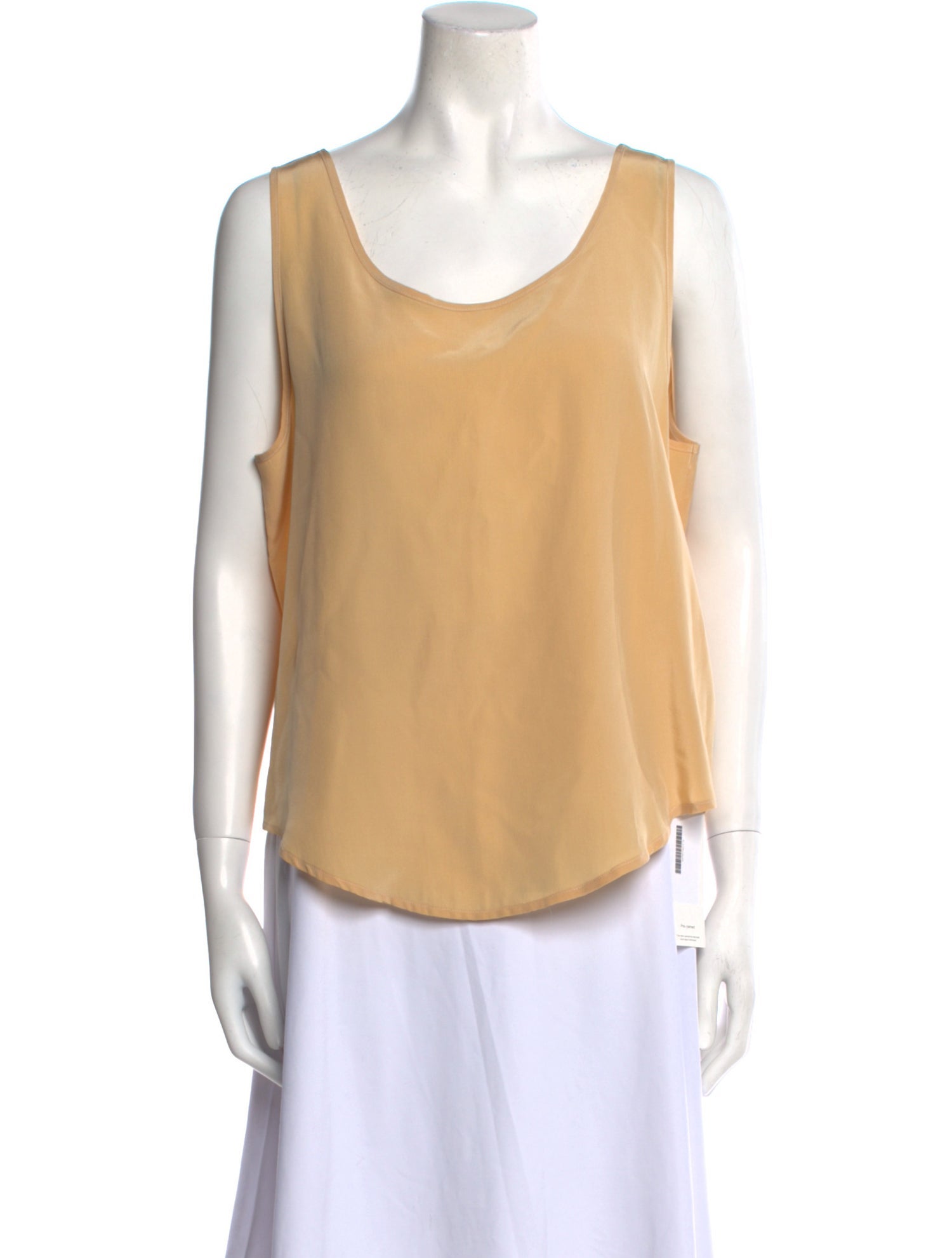 Ports International Silk Scoop Neck Top