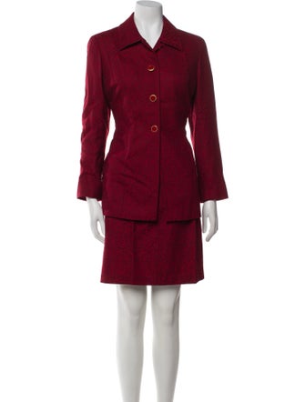 Ports International Wool Skirt Suit