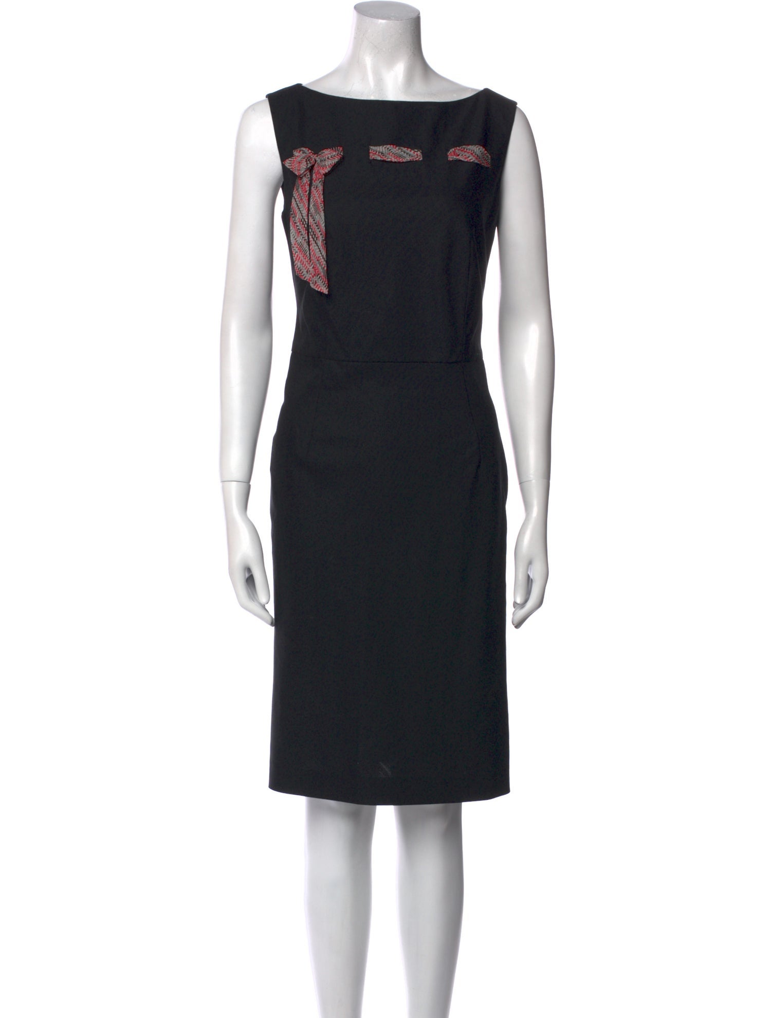 Ports International Wool Knee-Length Dress