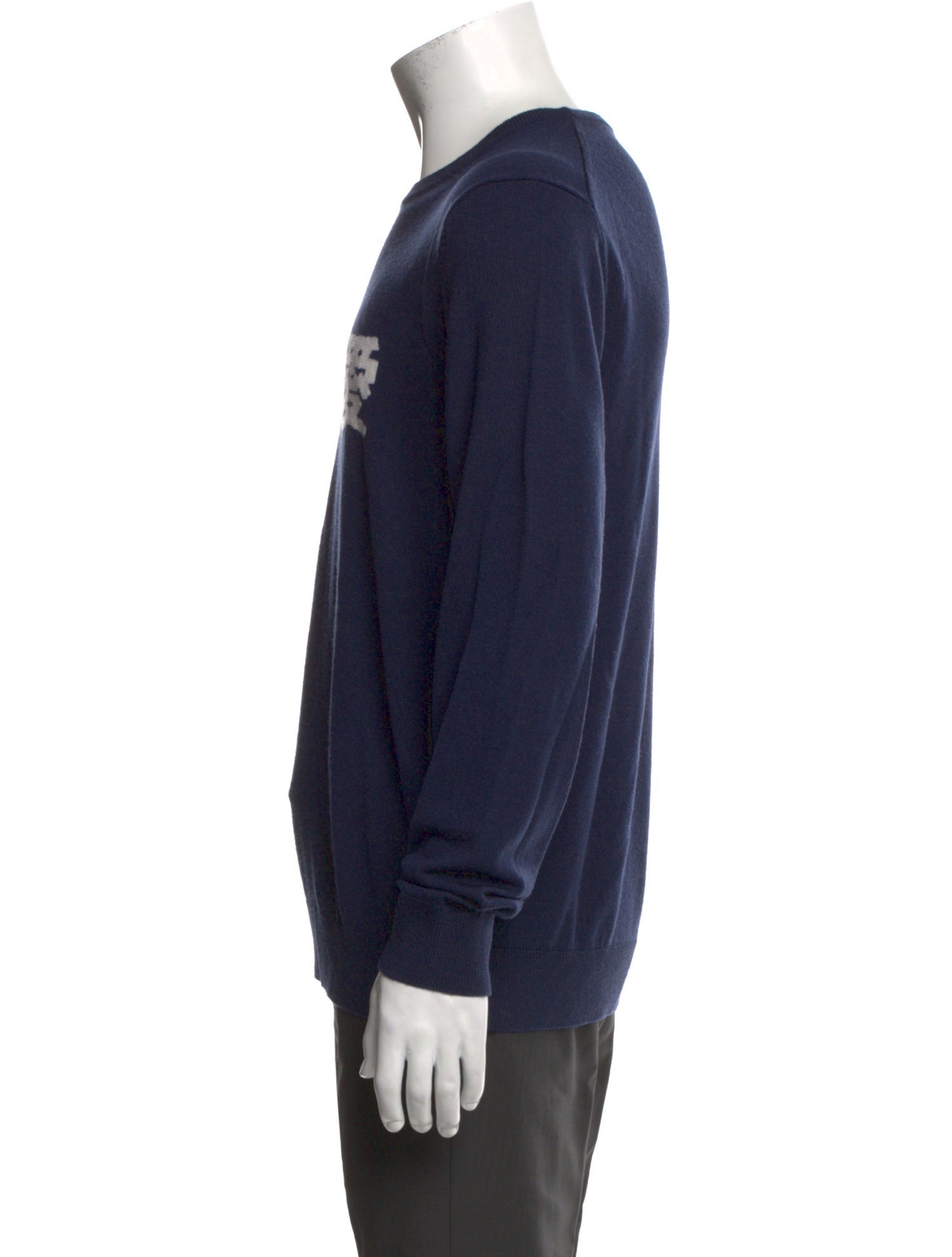 Ports V Wool Graphic Print Pullover