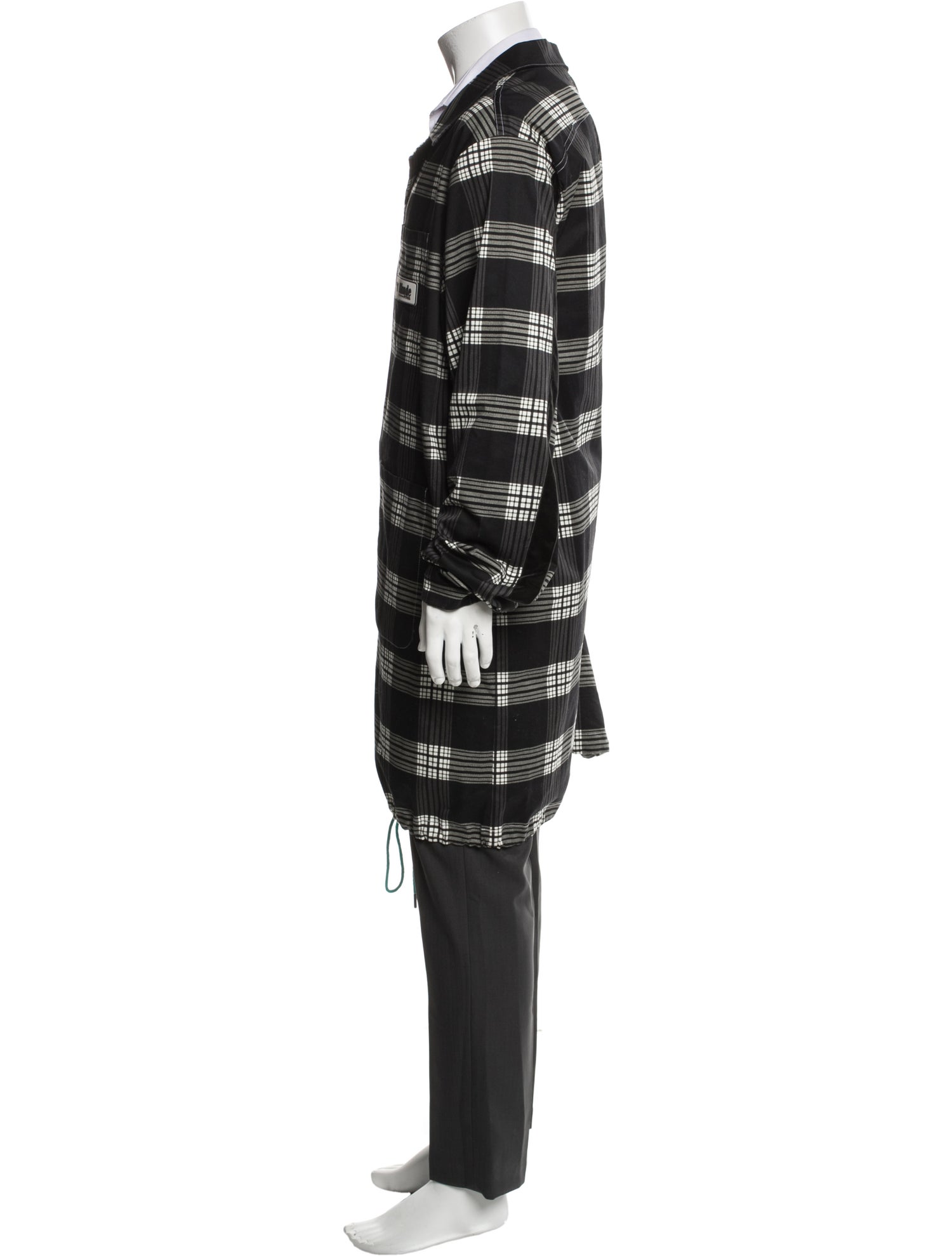 Puma x Rhude Plaid Print Overcoat