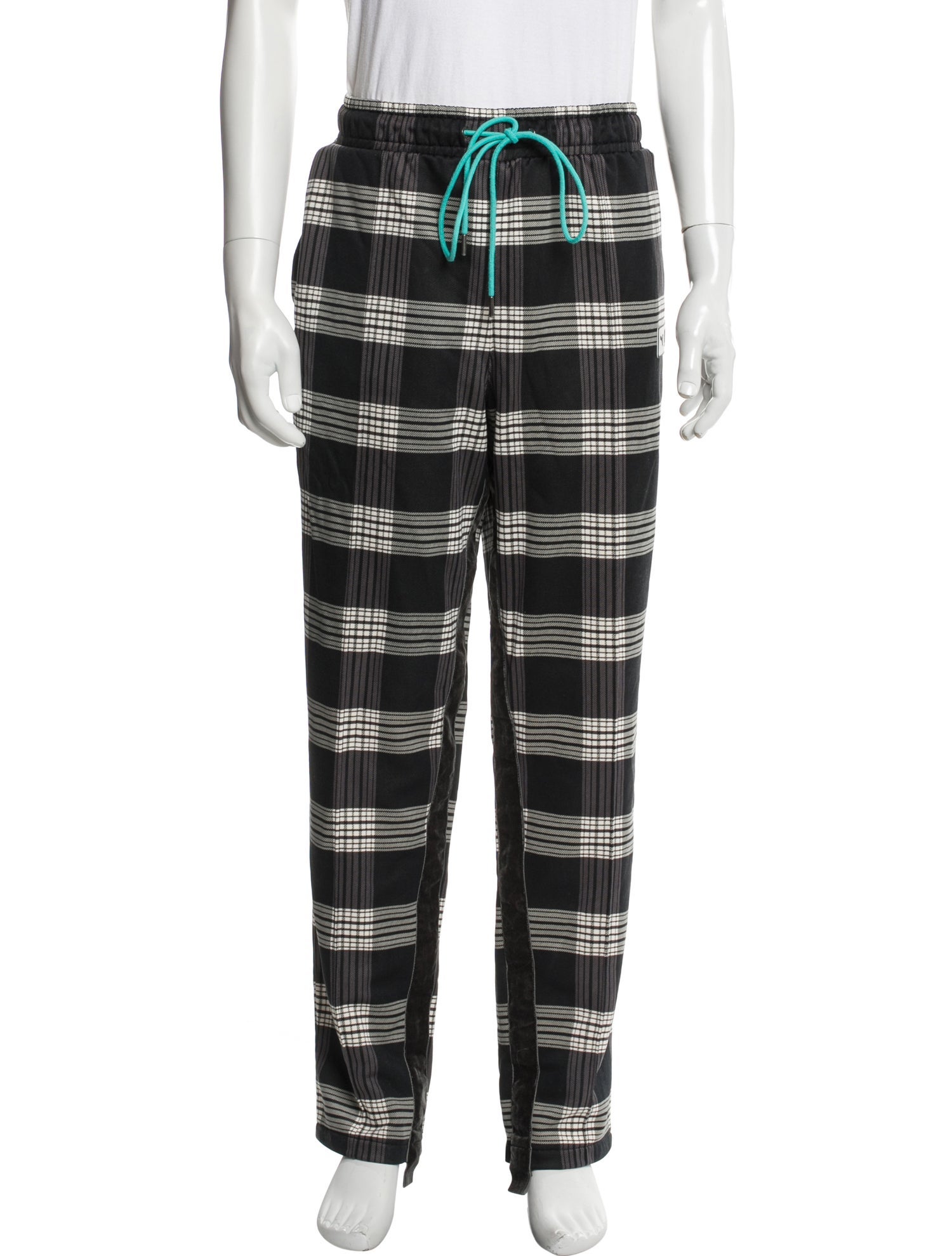 Puma x Rhude Plaid Print Lounge Bottoms