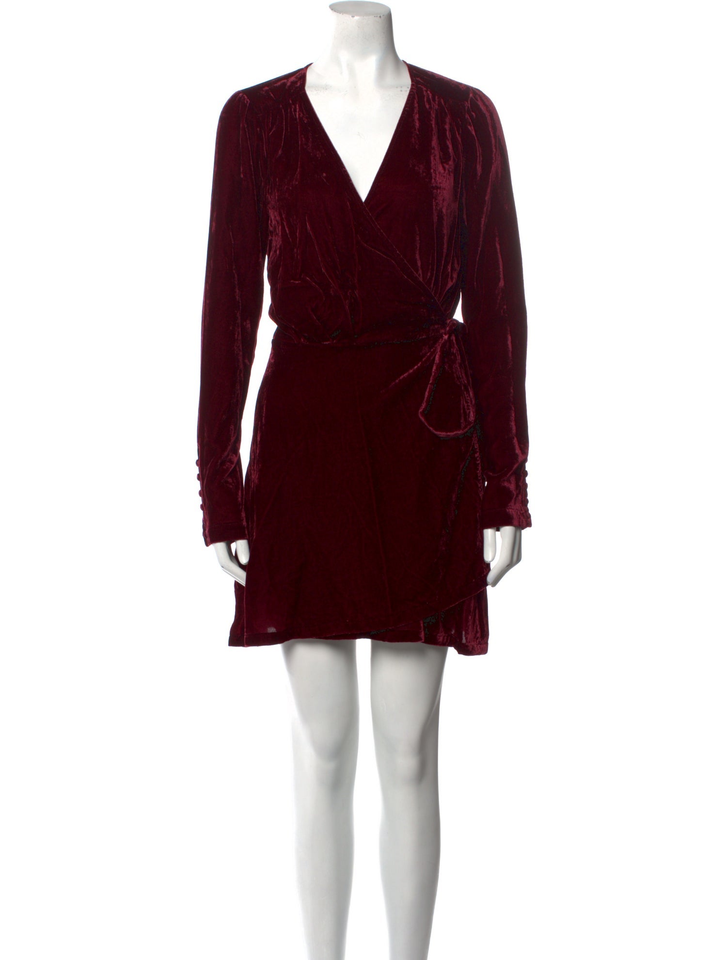 Privacy Please V-Neck Mini Dress