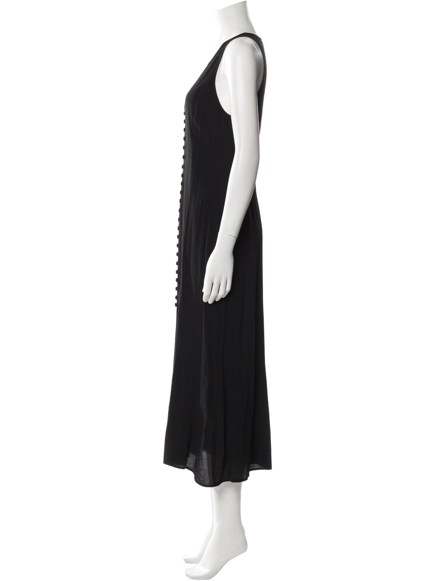 Privacy Please V-Neck Long Dress