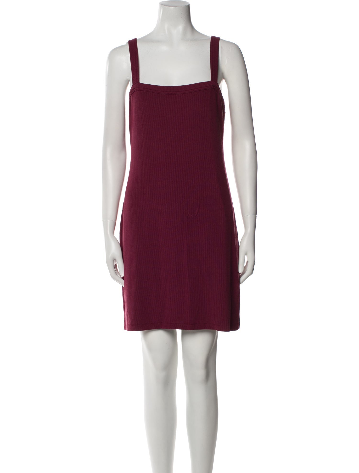 Privacy Please Square Neckline Mini Dress