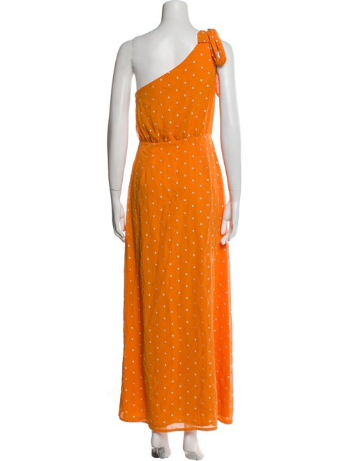 Privacy Please Polka Dot Print Long Dress