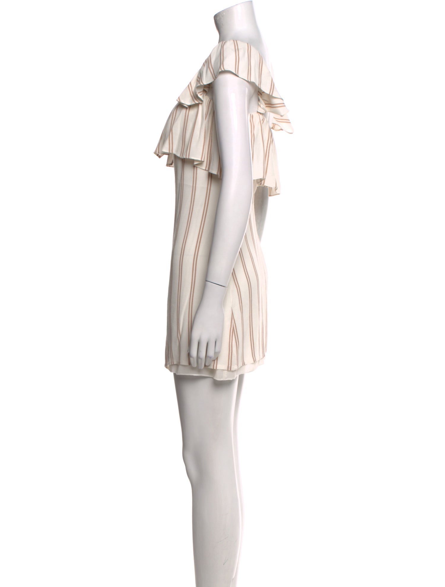 Privacy Please Striped Mini Dress