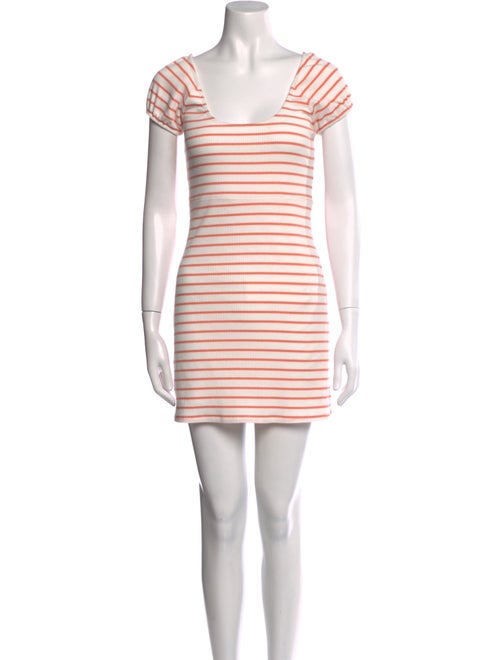 Privacy Please Striped Mini Dress