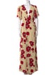 Privacy Please Floral Print Long Dress