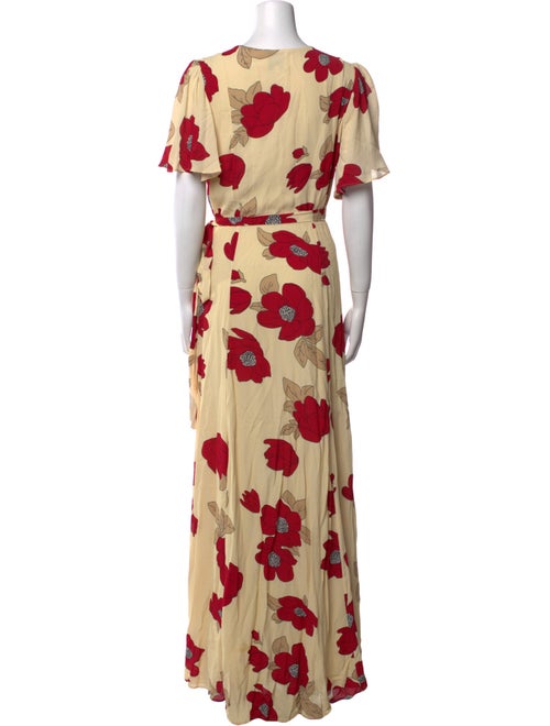 Privacy Please Floral Print Long Dress