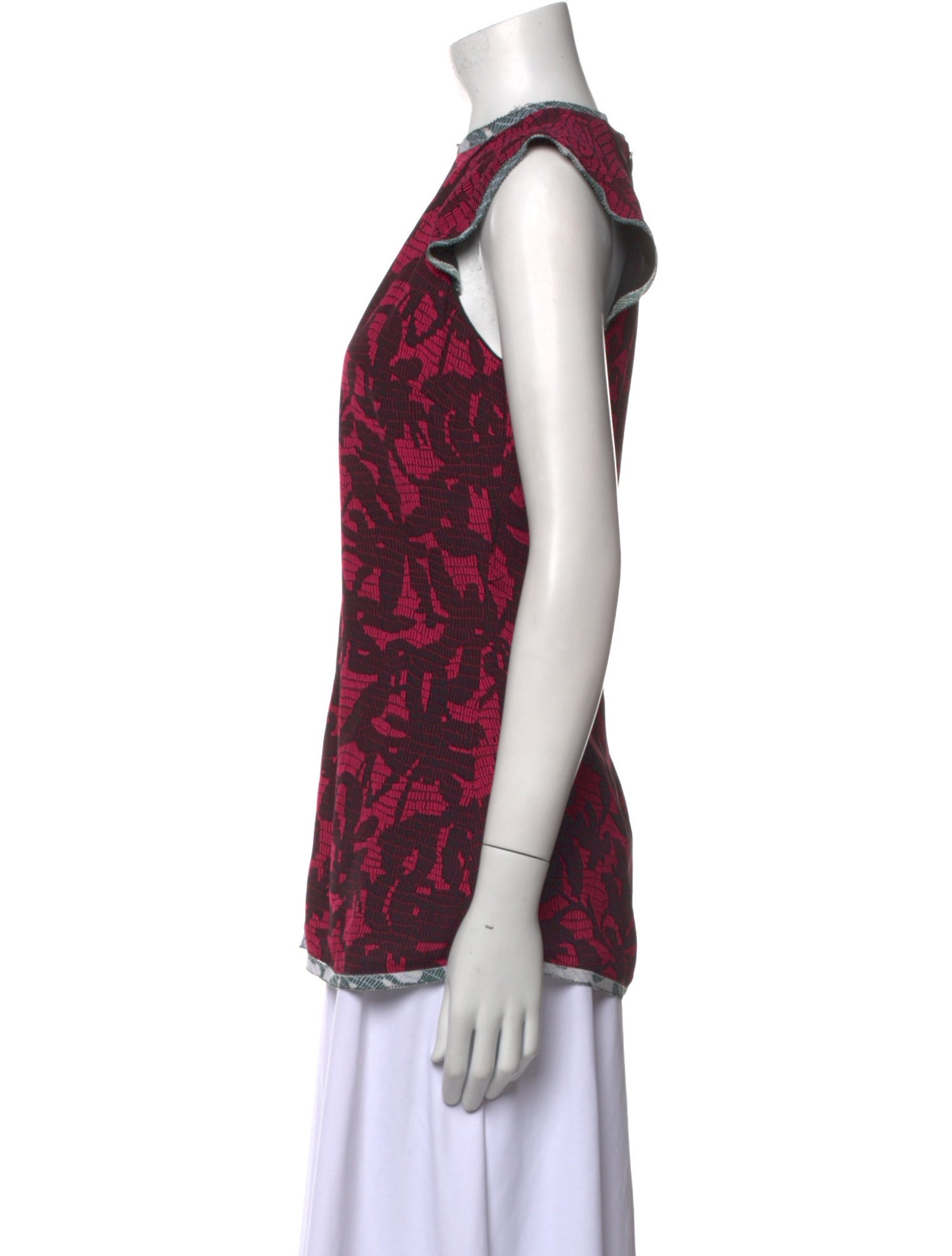 Proenza Schouler xo Barneys Silk Printed Top