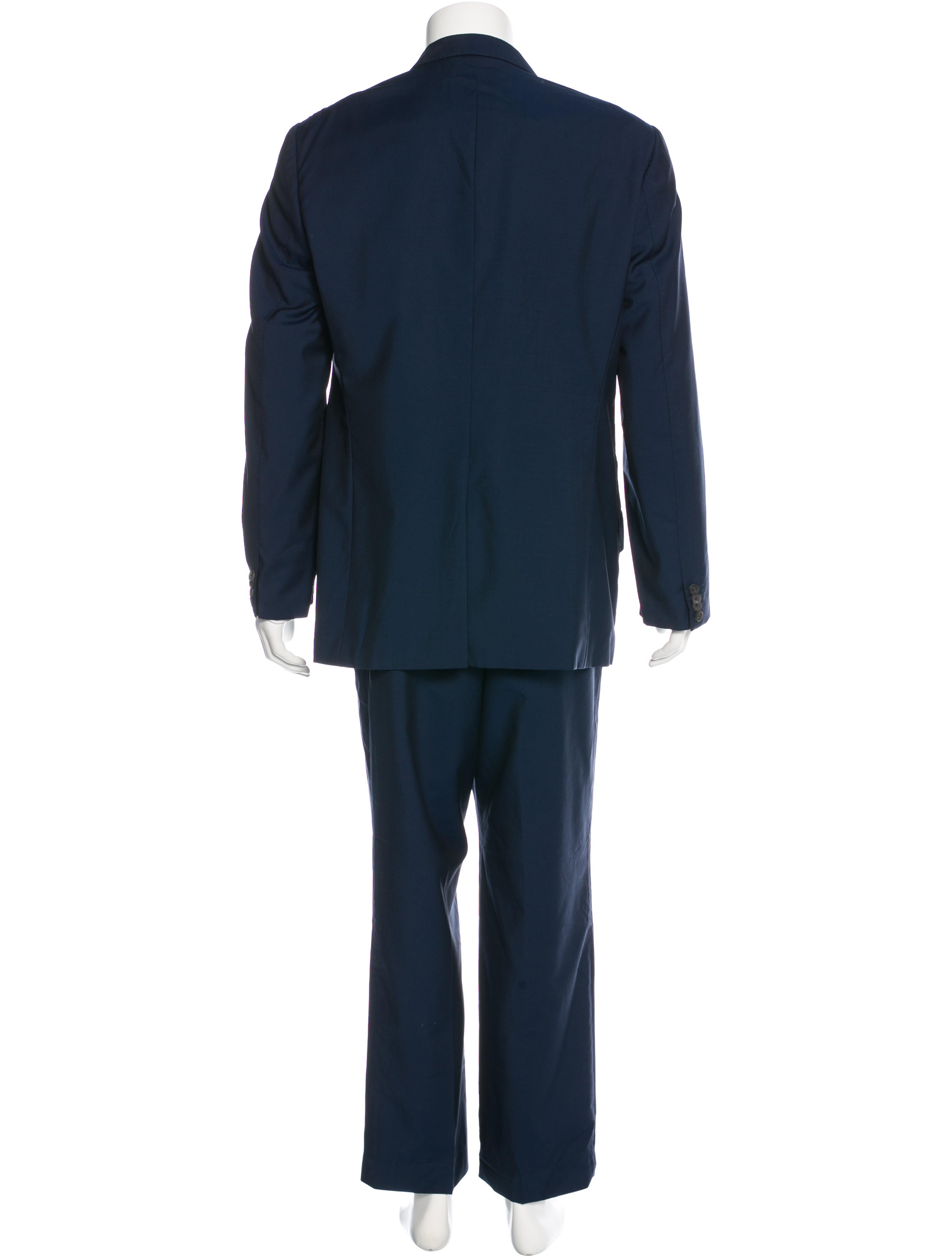 Paul Smith NotchLapel PickStitch Suit Clothing WPS23063 The