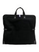 Paul Smith Leather Trimmed Canvas Garment Bag