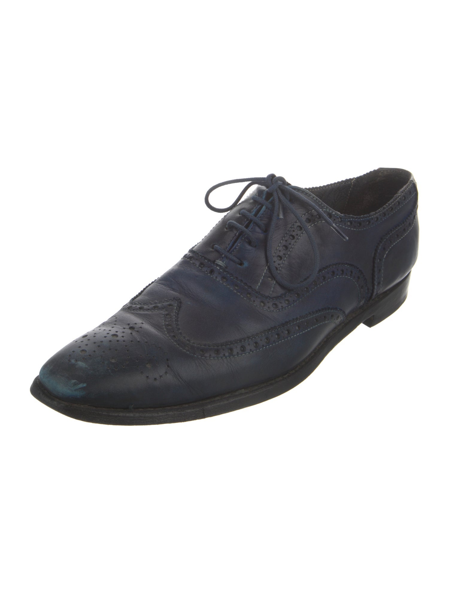 Paul Smith Leather Lasercut Accents Brogues