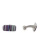 Paul Smith Enamel Multi Stripe Cufflinks