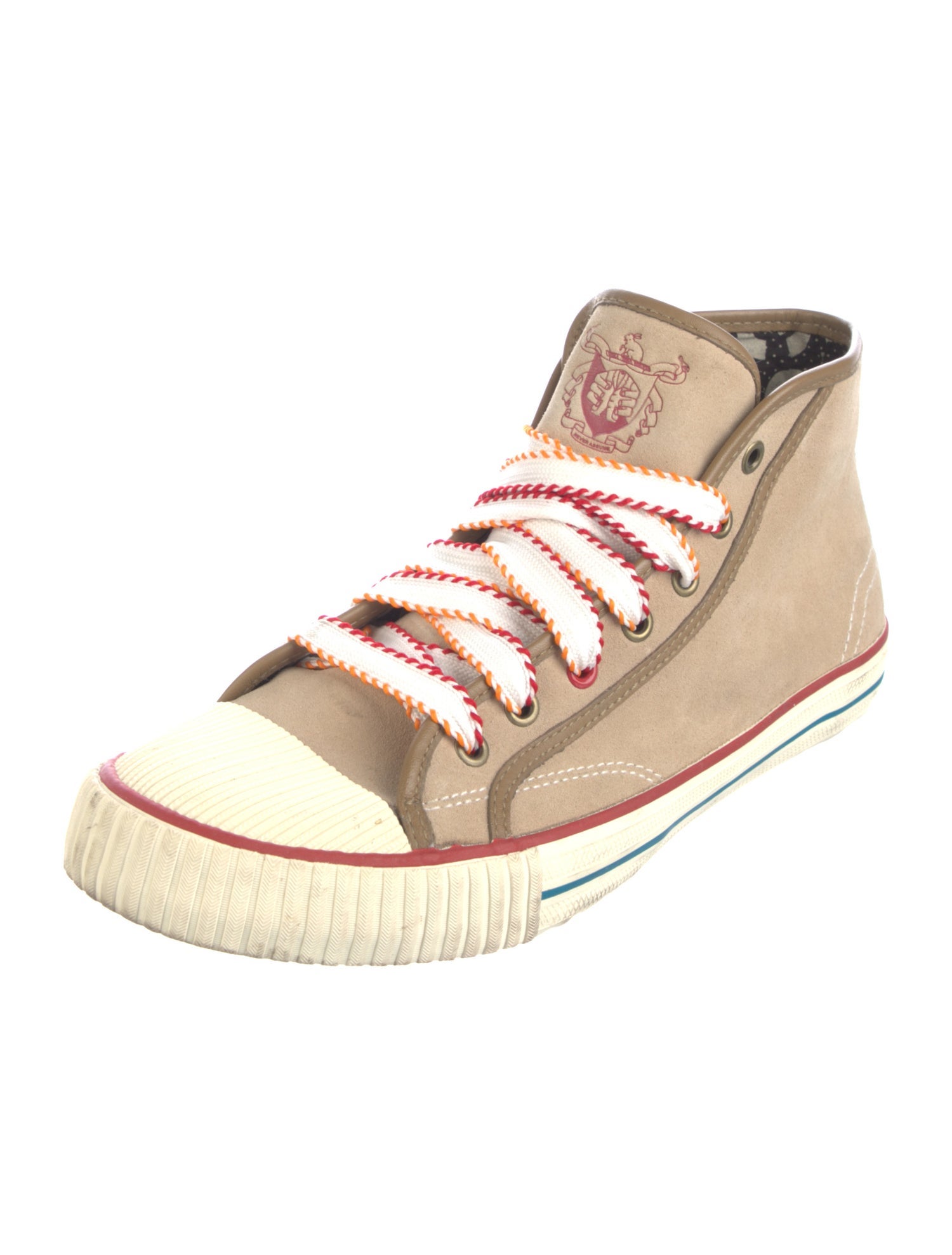 Paul Smith Suede Printed Sneakers