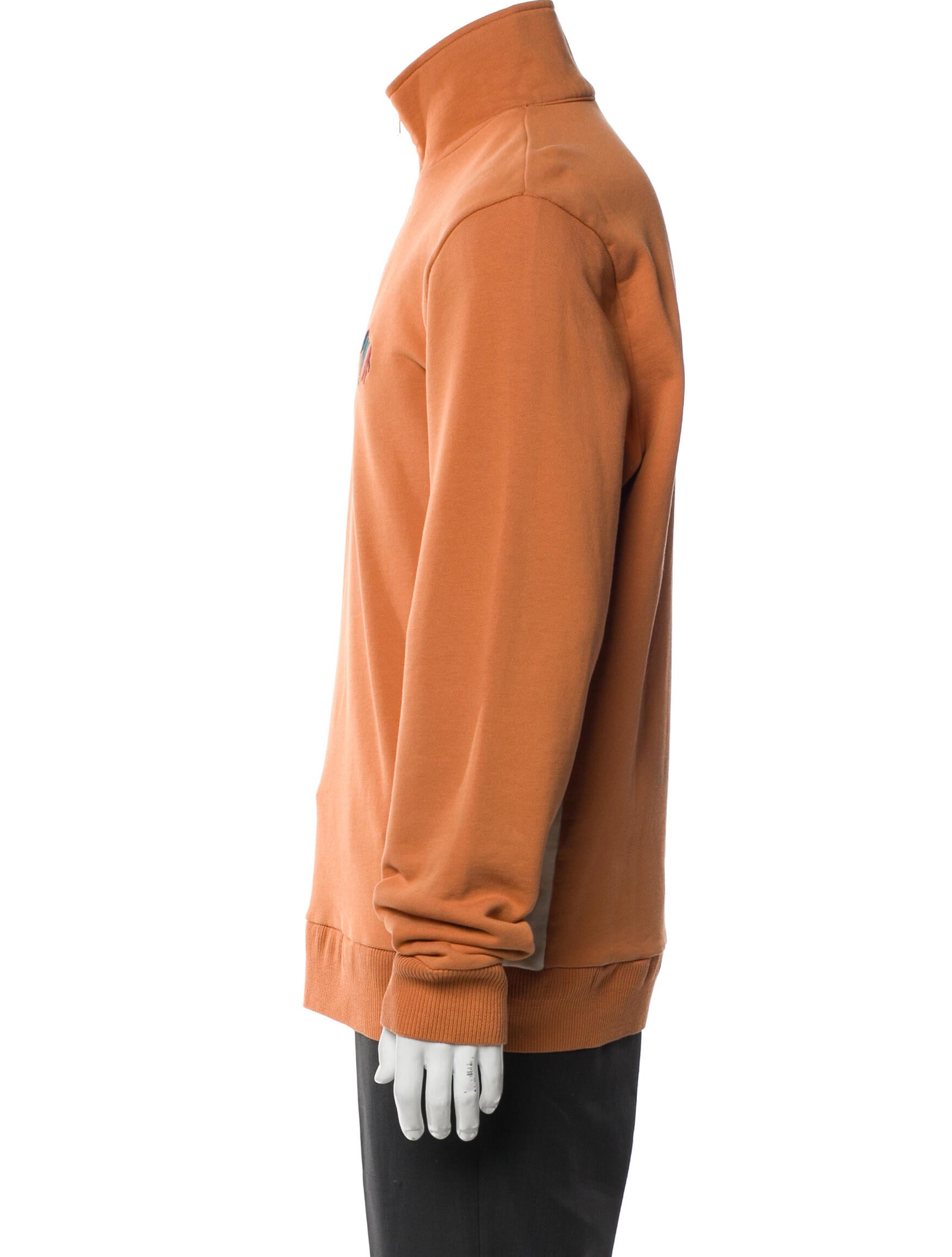 Paul Smith Mock Neck Long Sleeve Sweatshirt