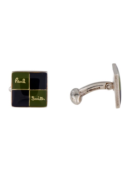 Paul Smith Enamel Square Cufflinks