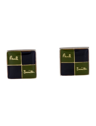 Paul Smith Enamel Square Cufflinks