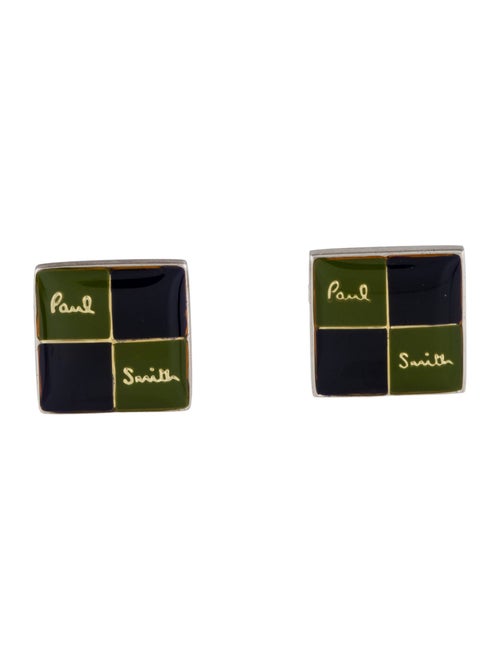 Paul Smith Enamel Square Cufflinks