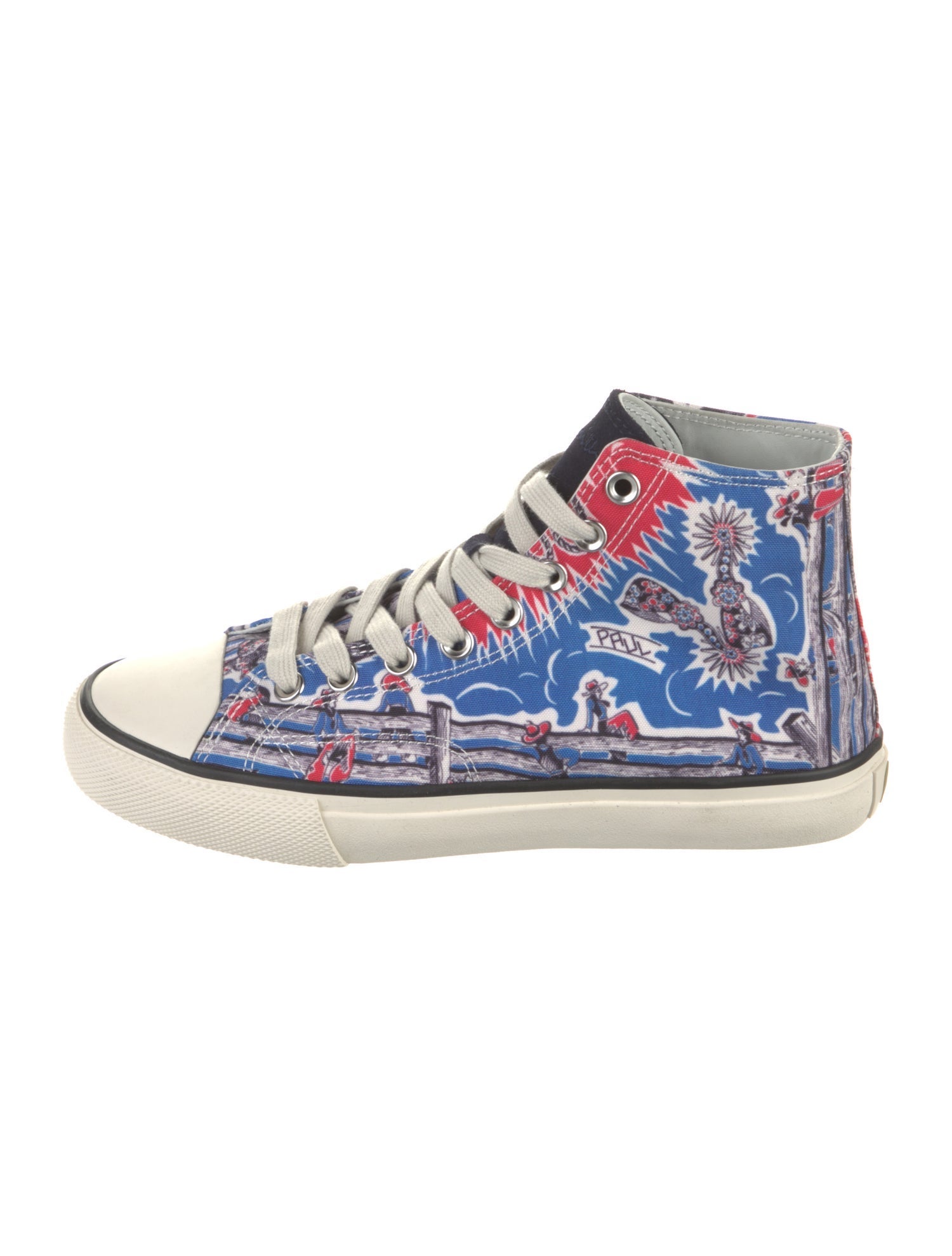 Paul Smith Canvas Printed Sneakers