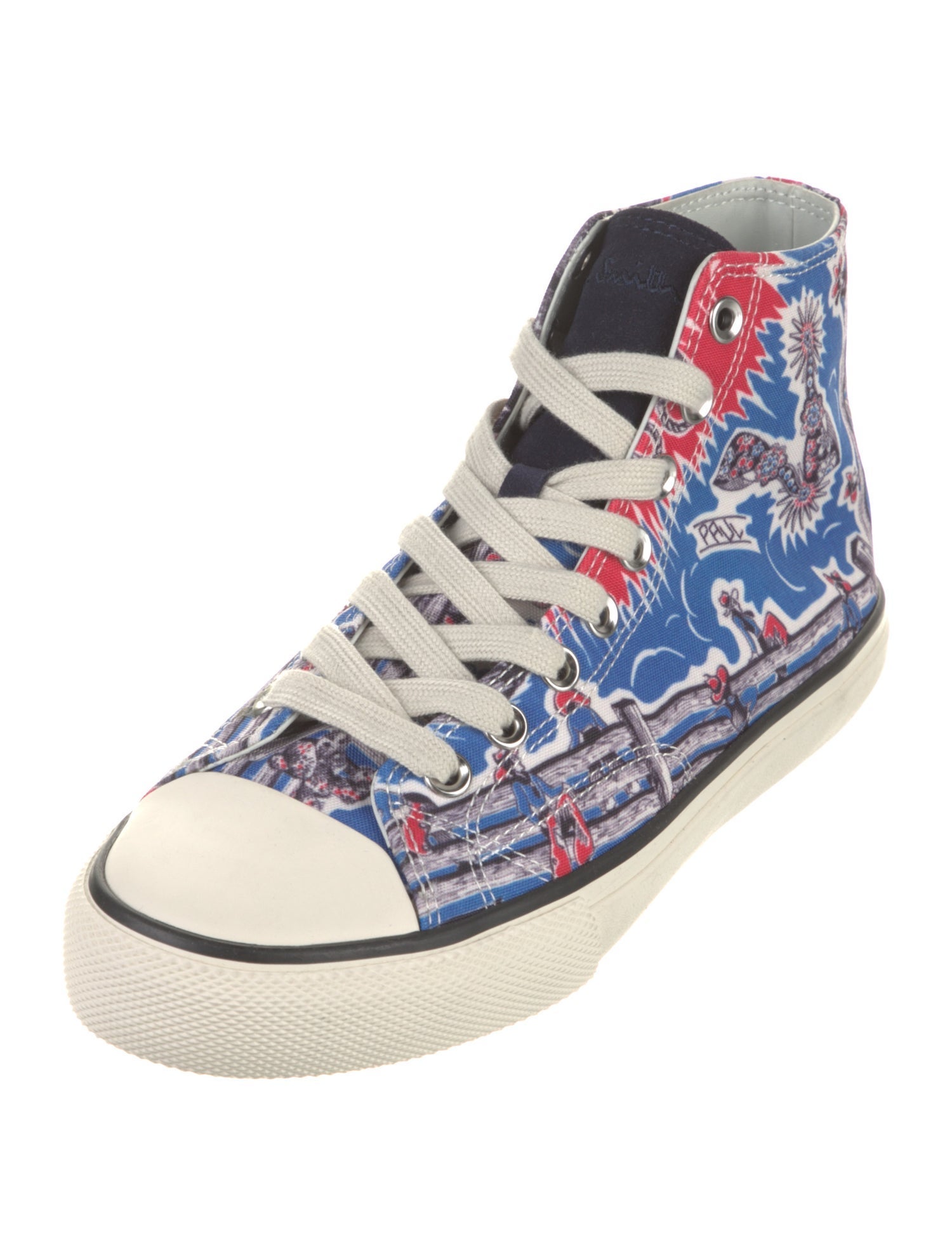 Paul Smith Canvas Printed Sneakers