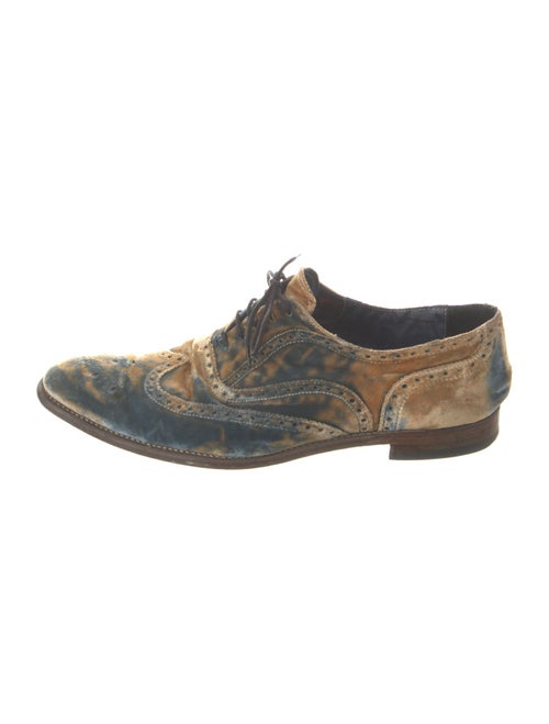 Paul Smith Velvet Printed Brogues