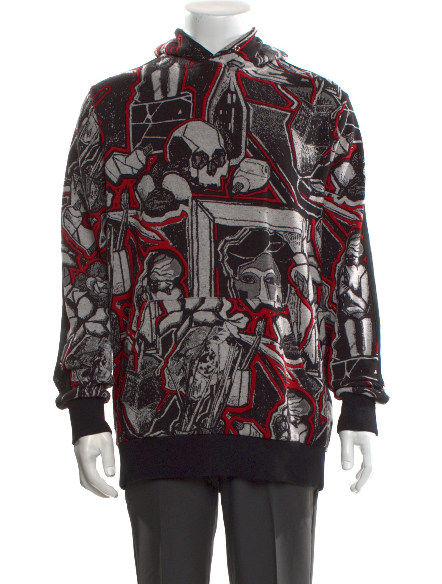 Paul Smith Printed Crew Neck Hoodie