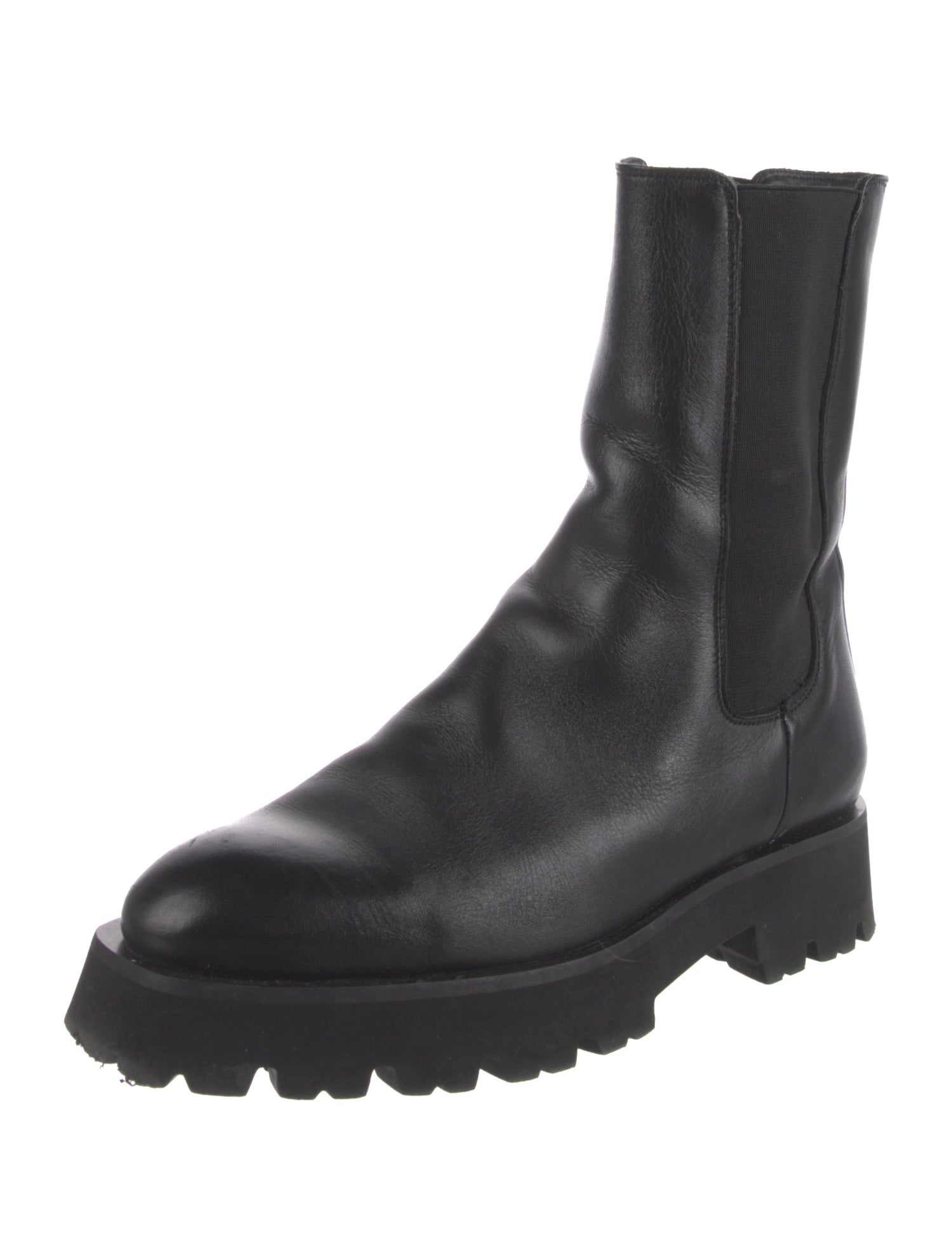Paul Smith Leather Combat Boots