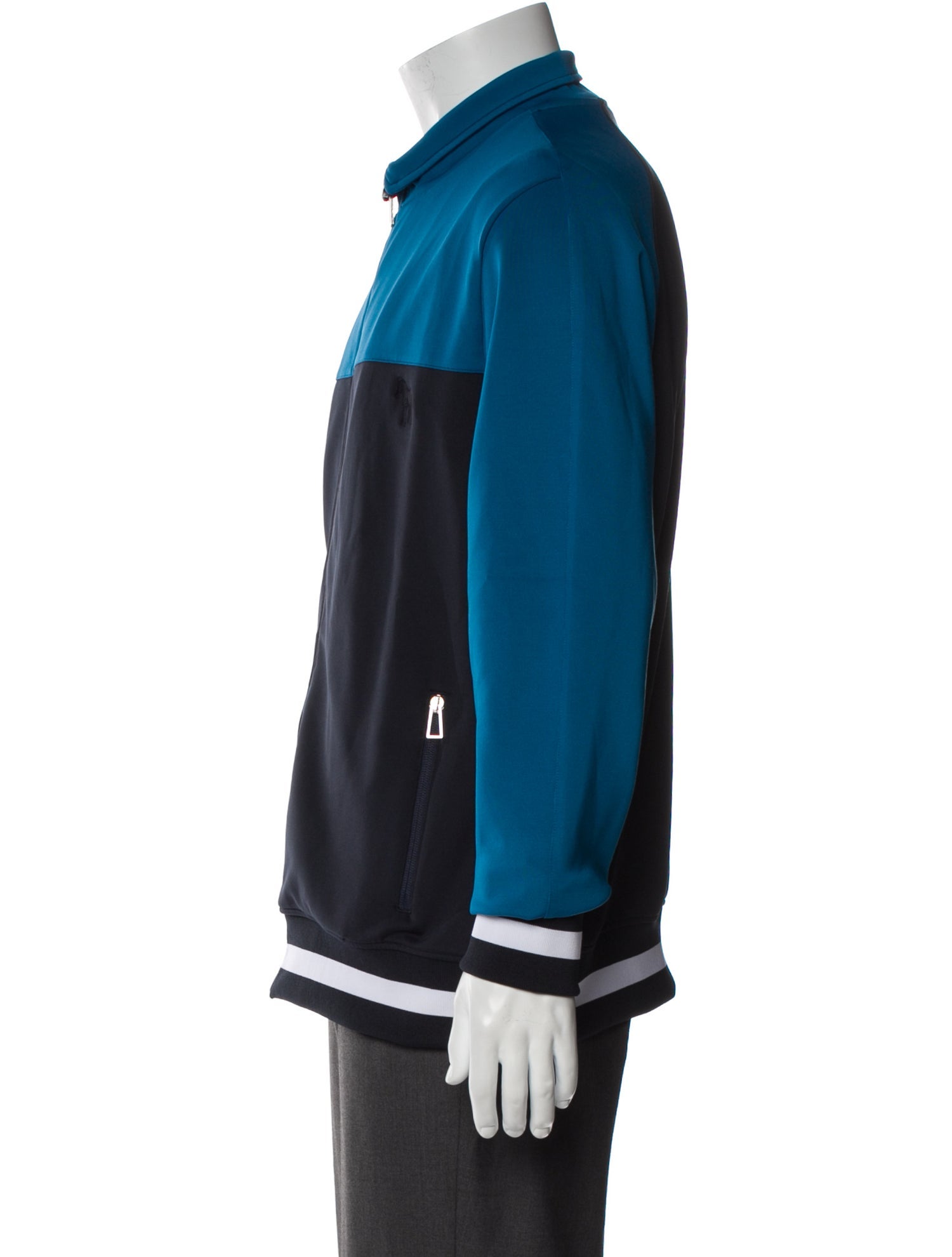 Paul Smith Colorblock Pattern Windbreaker