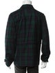 Paul Smith Wool Plaid Print Jacket